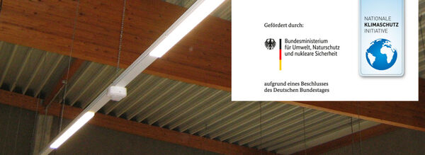 Neue Hallenbeleuchtung im Börde-Industrie-Service